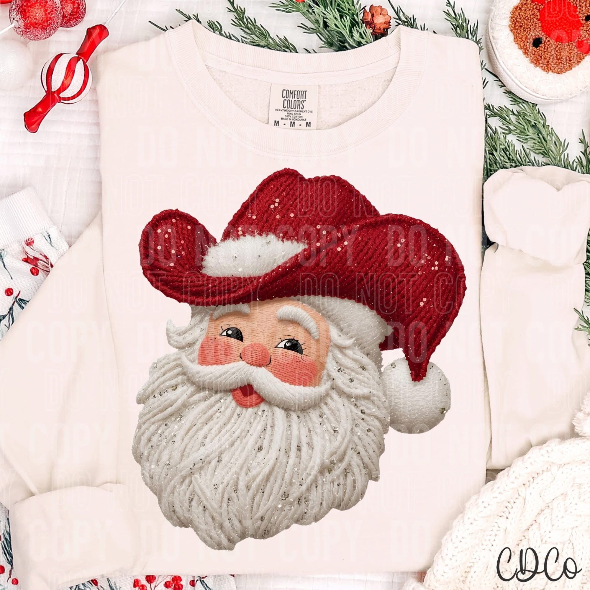 Cowboy Santa - 8064 DTF