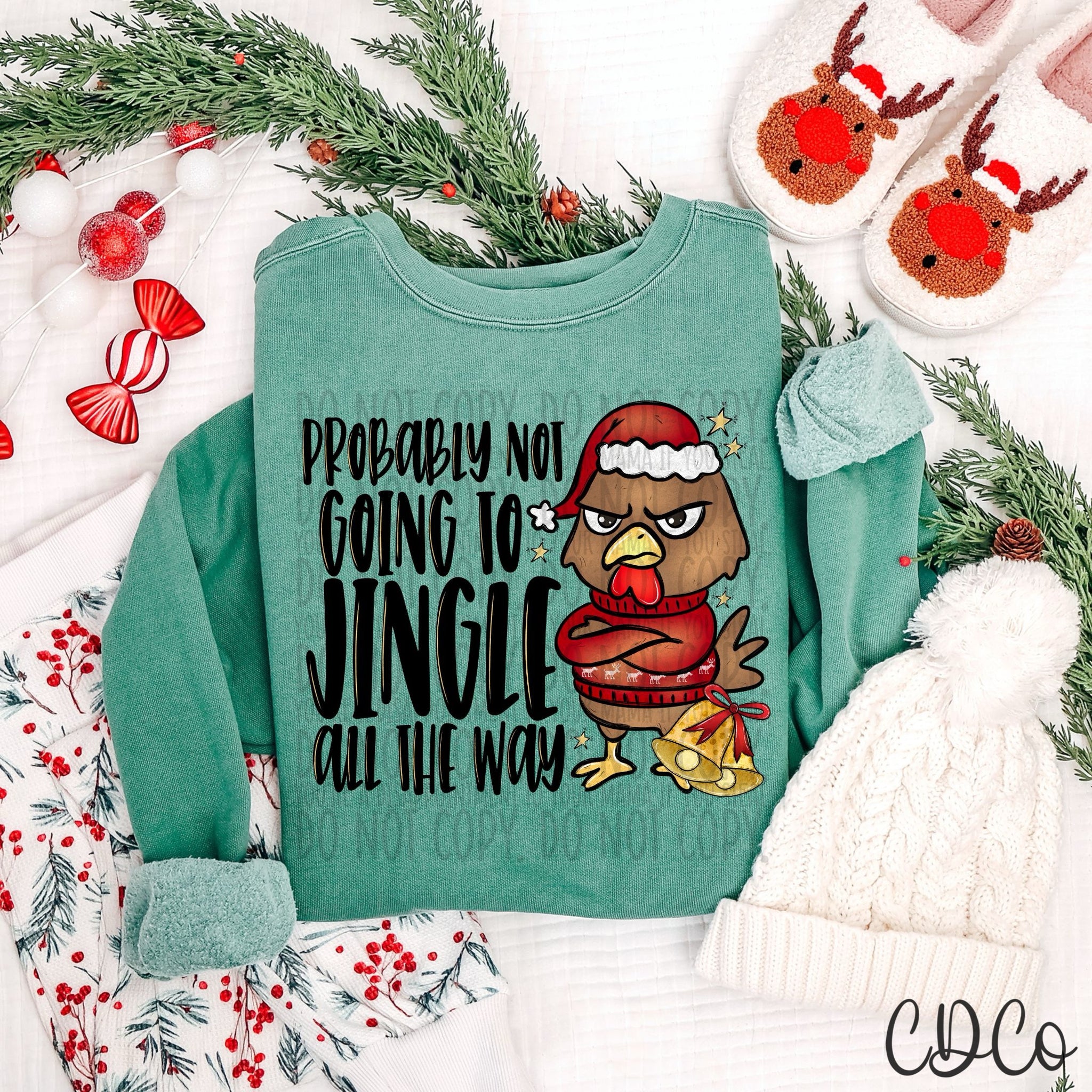 Probably Not Going To Jingle - 8095 DTF