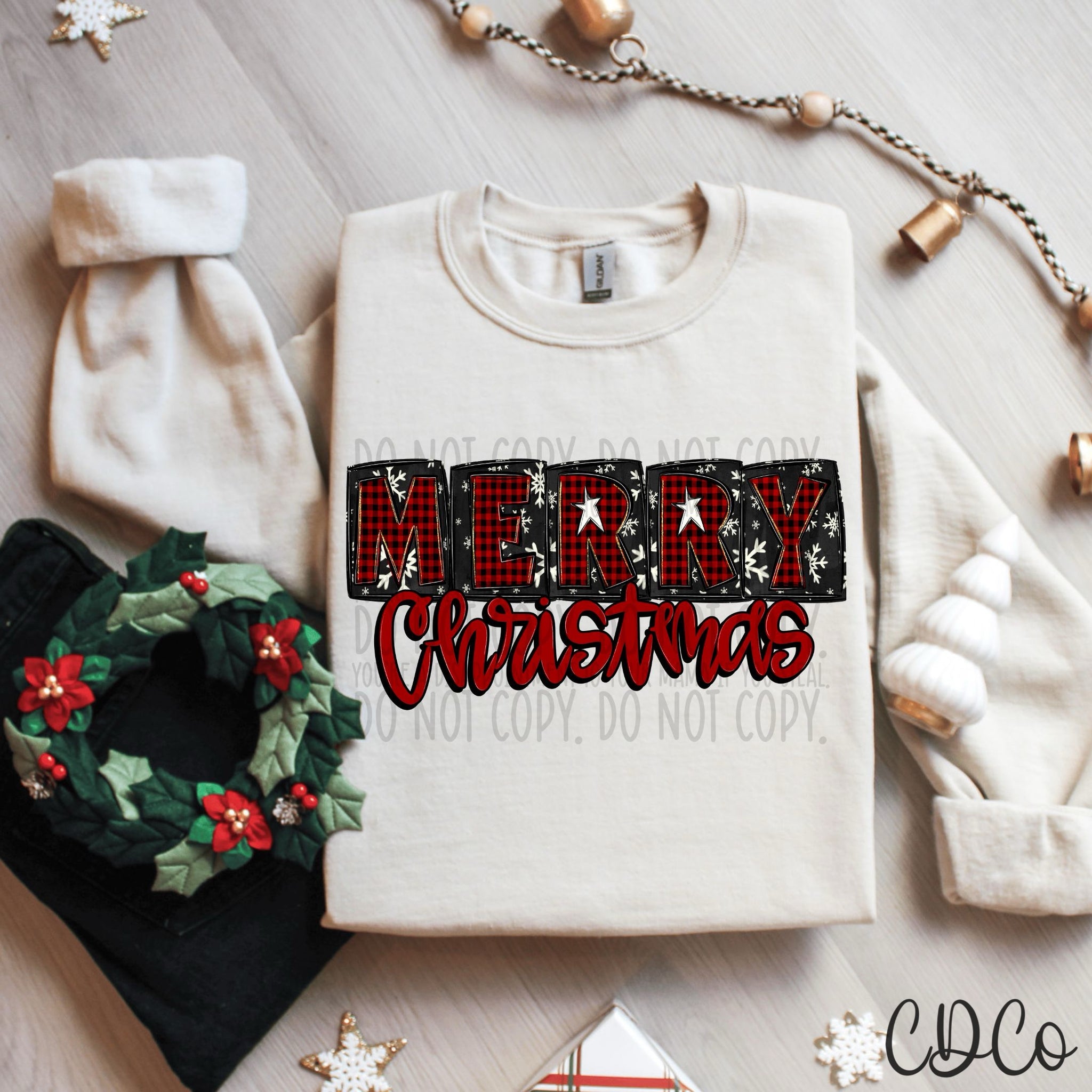 Merry Christmas - 8090 DTF