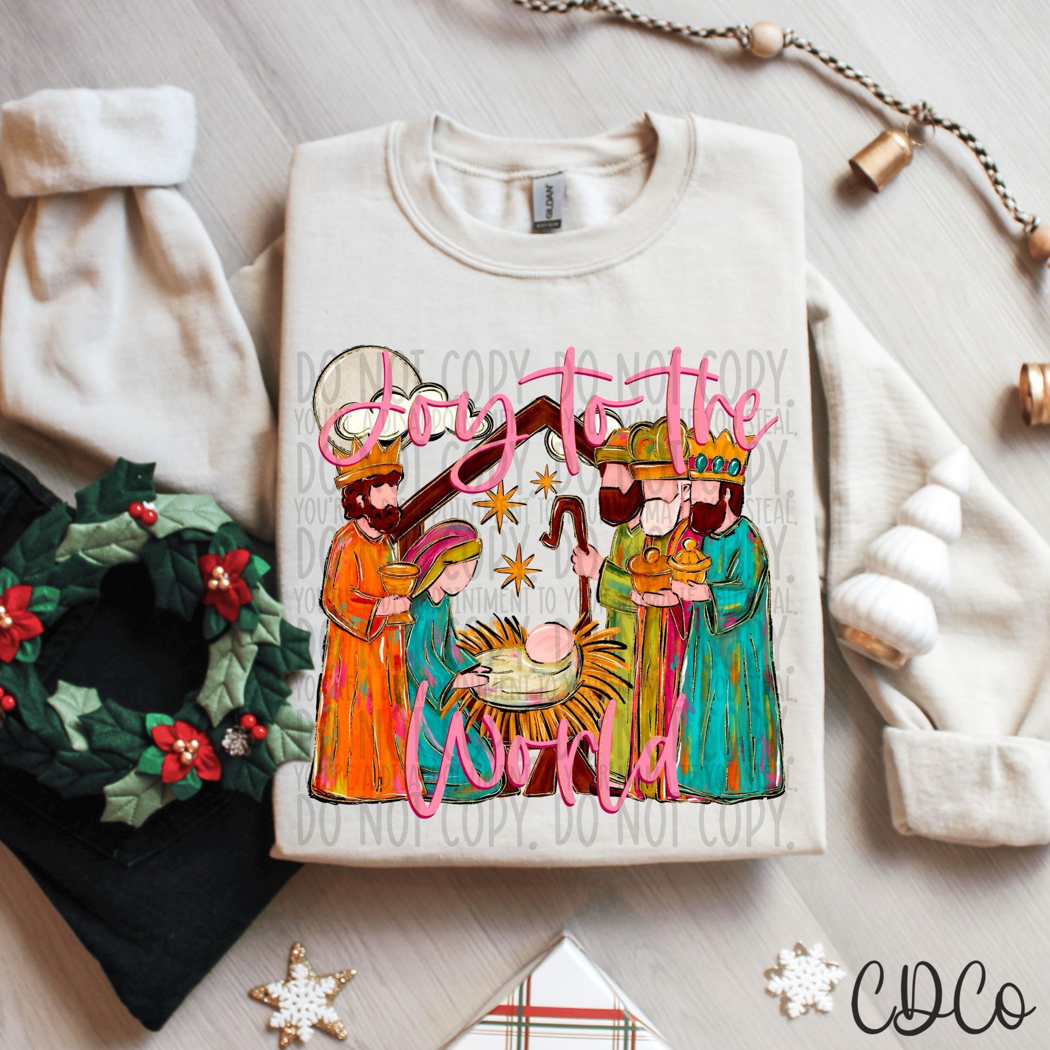 Joy To The World - 8091 DTF