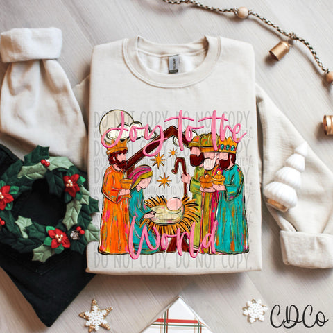 Joy To The World - 8091 DTF