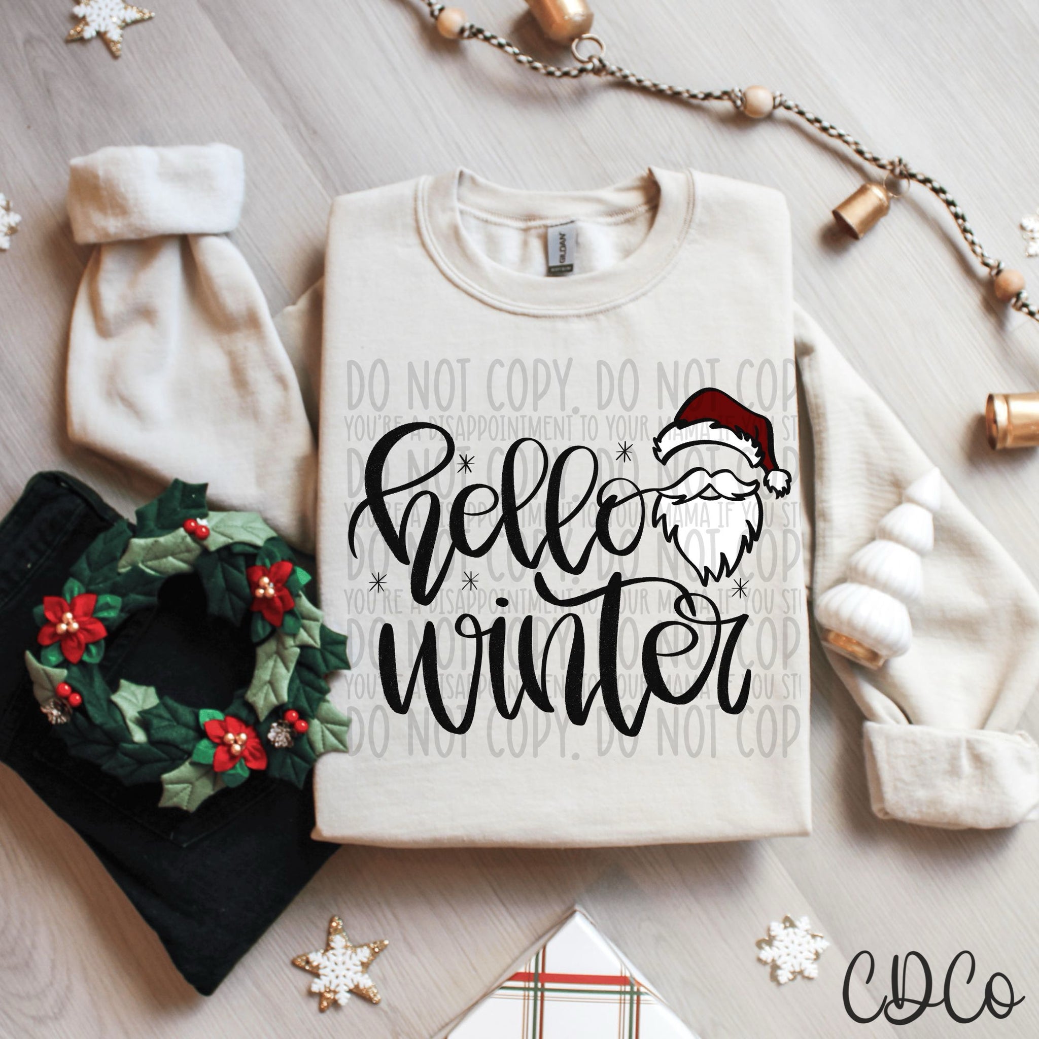 Hello Winter - 8096 DTF