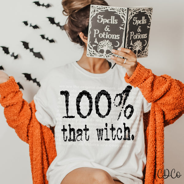 Halloween Themed Typography DTF