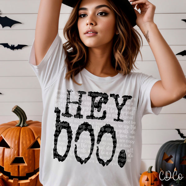 Halloween Themed Typography DTF