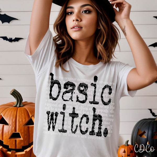 Halloween Themed Typography DTF