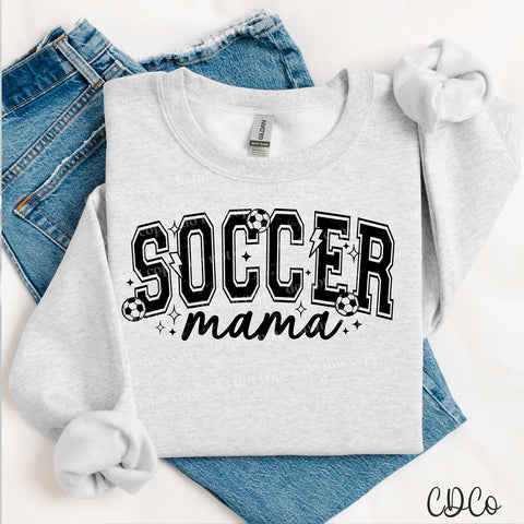 Soccer Mama Bolt Balls 3458 DTF