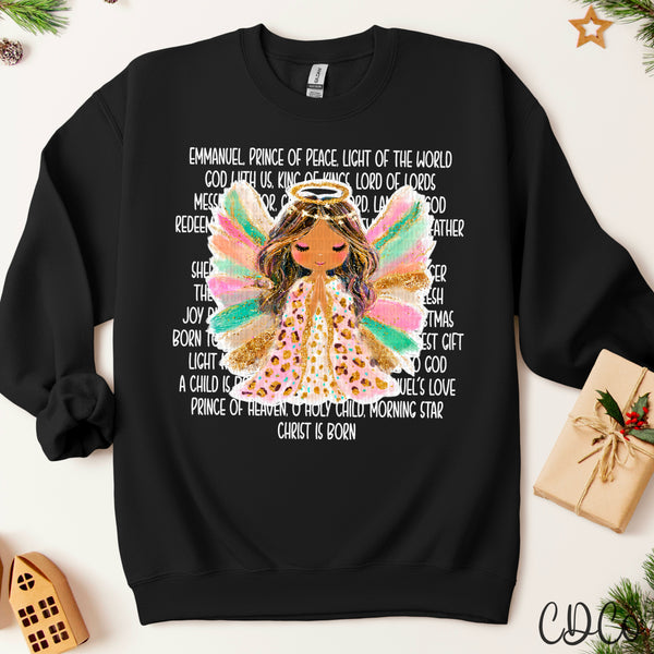 Christ Is Born / White - 8110 DTF