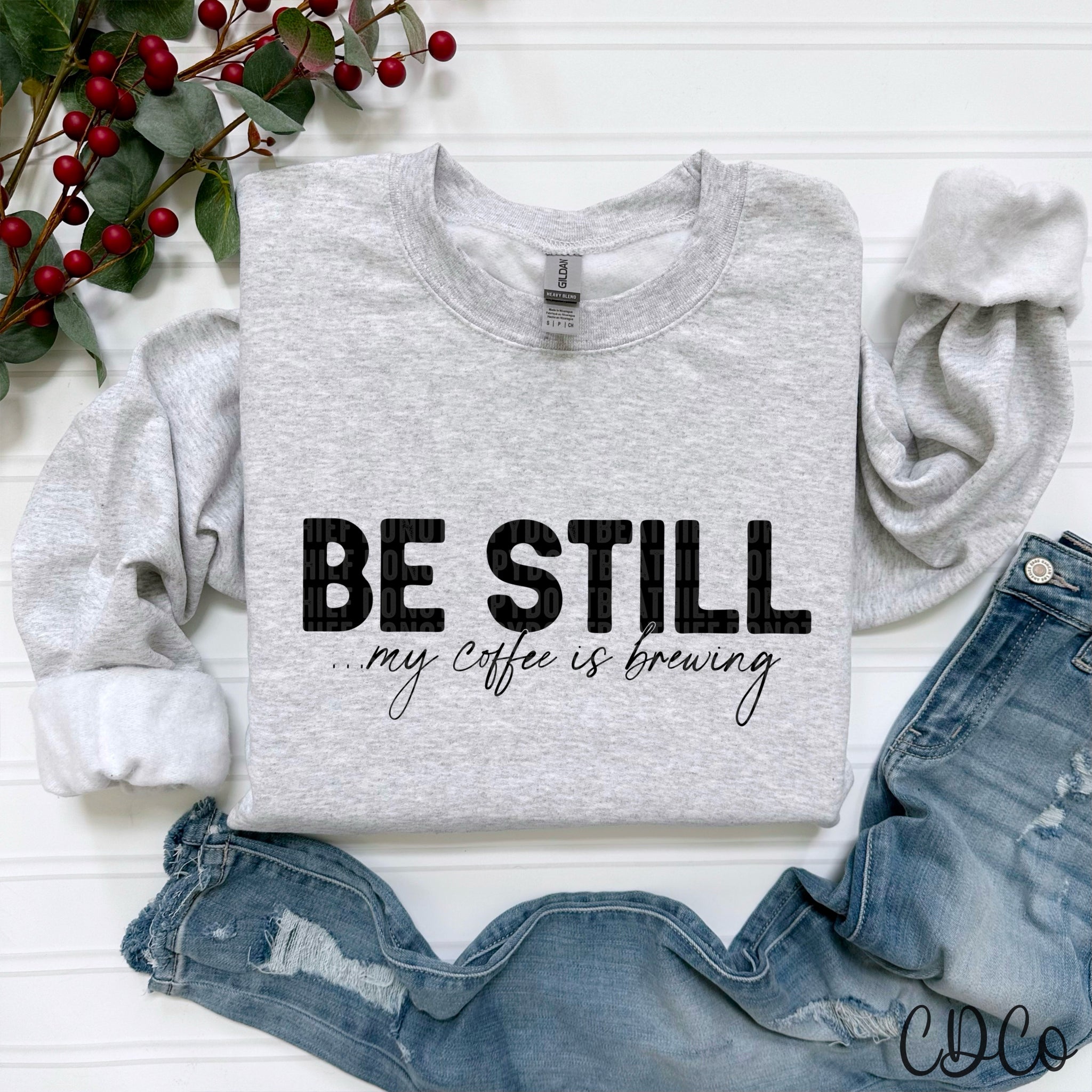 Be Still / Black - 8115 DTF