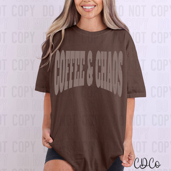Coffee & Chaos (4 colors) DTF