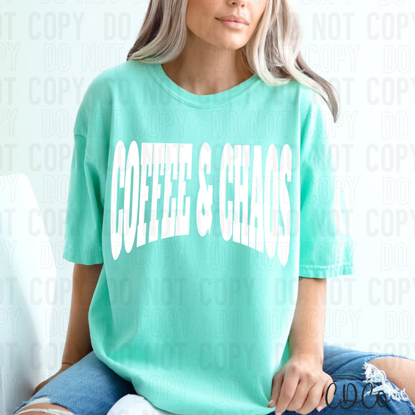Coffee & Chaos (4 colors) DTF