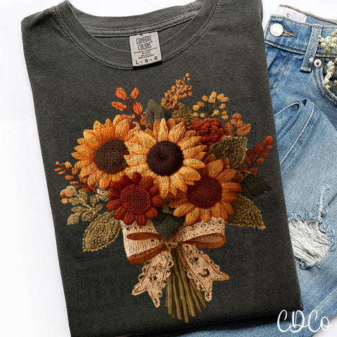 Flower Bouquet Vintage 7253 DTF