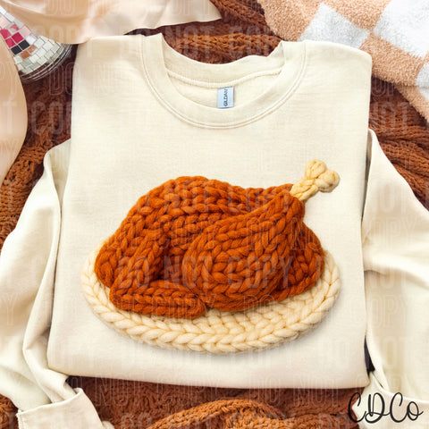 Thanksgiving Turkey Faux Yarn - 8116 DTF