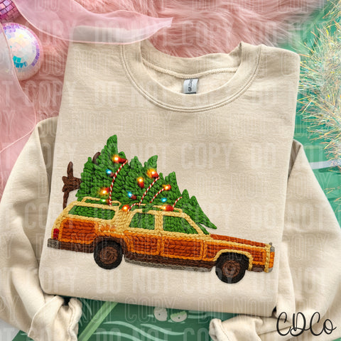 Christmas Vacation Car - 8131 DTF