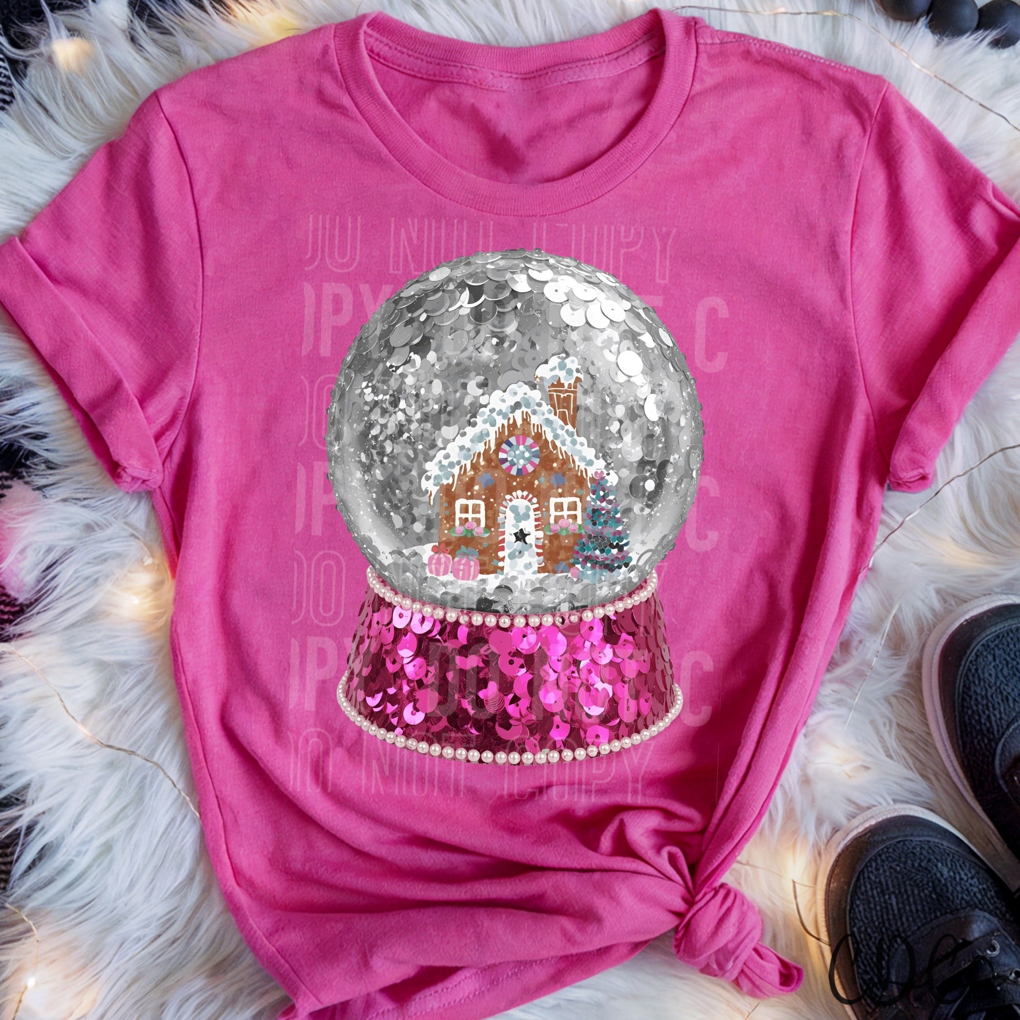 Snow Globe Sequin - 8136 DTF