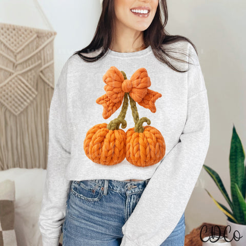Pumpkin Cherry Faux - 8138 DTF