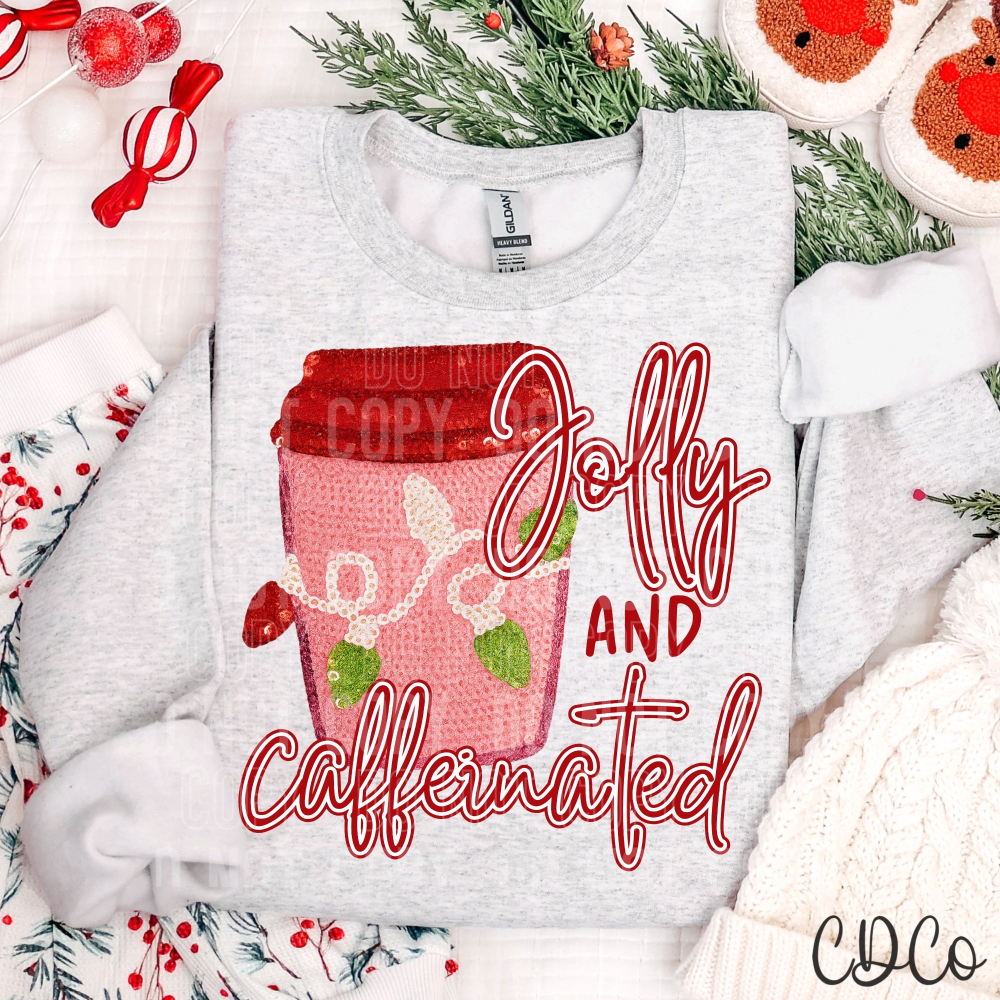 Jolly And Caffeinated - 8143 DTF