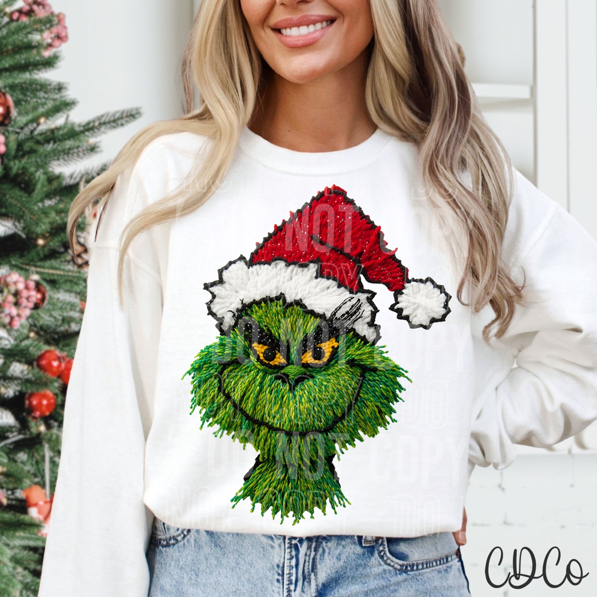 Christmas Green Yarn - 8145 DTF