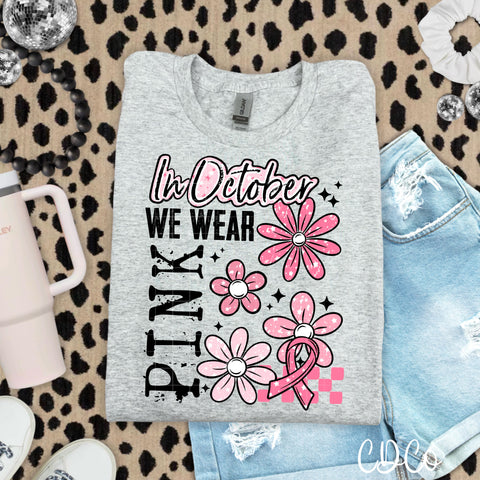 In October We Wear Pink 6426 DTF