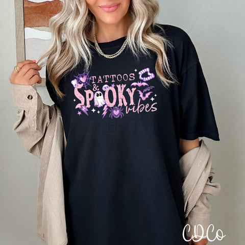 Tattoos and Spooky Vibes 6435 DTF
