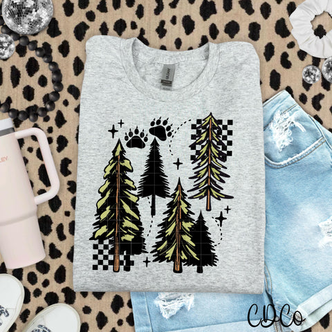 Outdoor Trees Paw 6424 DTF