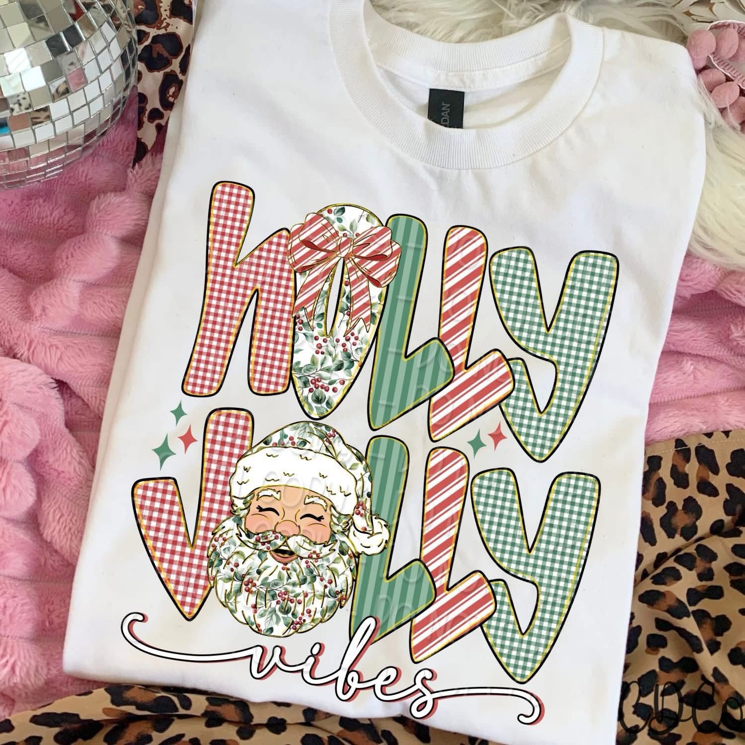 Holly Jolly Vibes - 8191 DTF