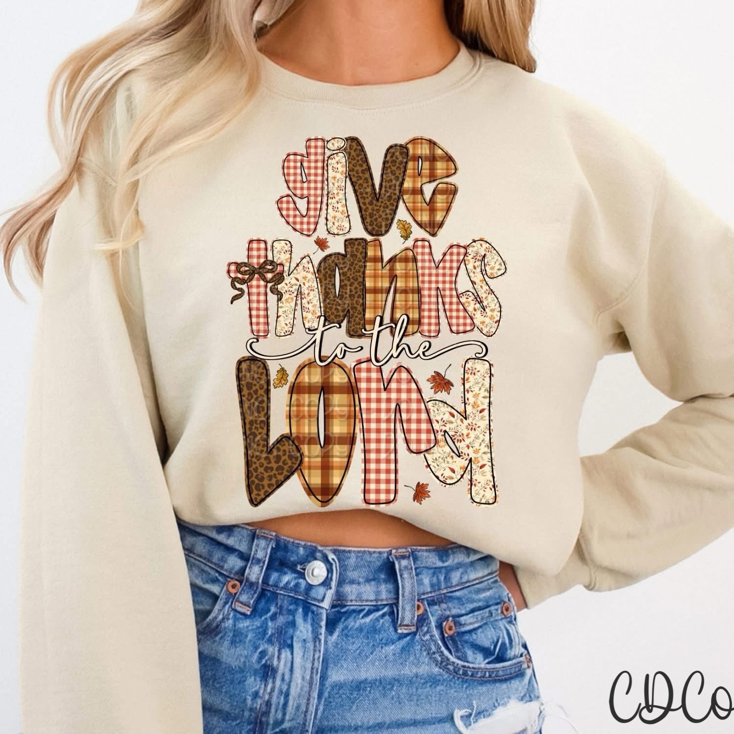 Give Thanks To The Lord - 8209 DTF