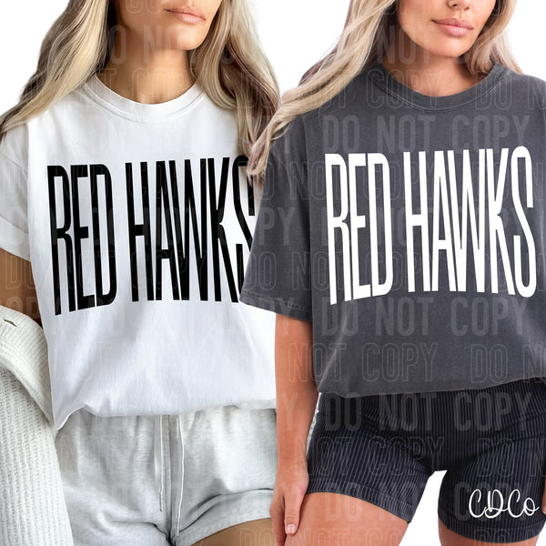 Oversized Text Mascots 10 of 12 DTF