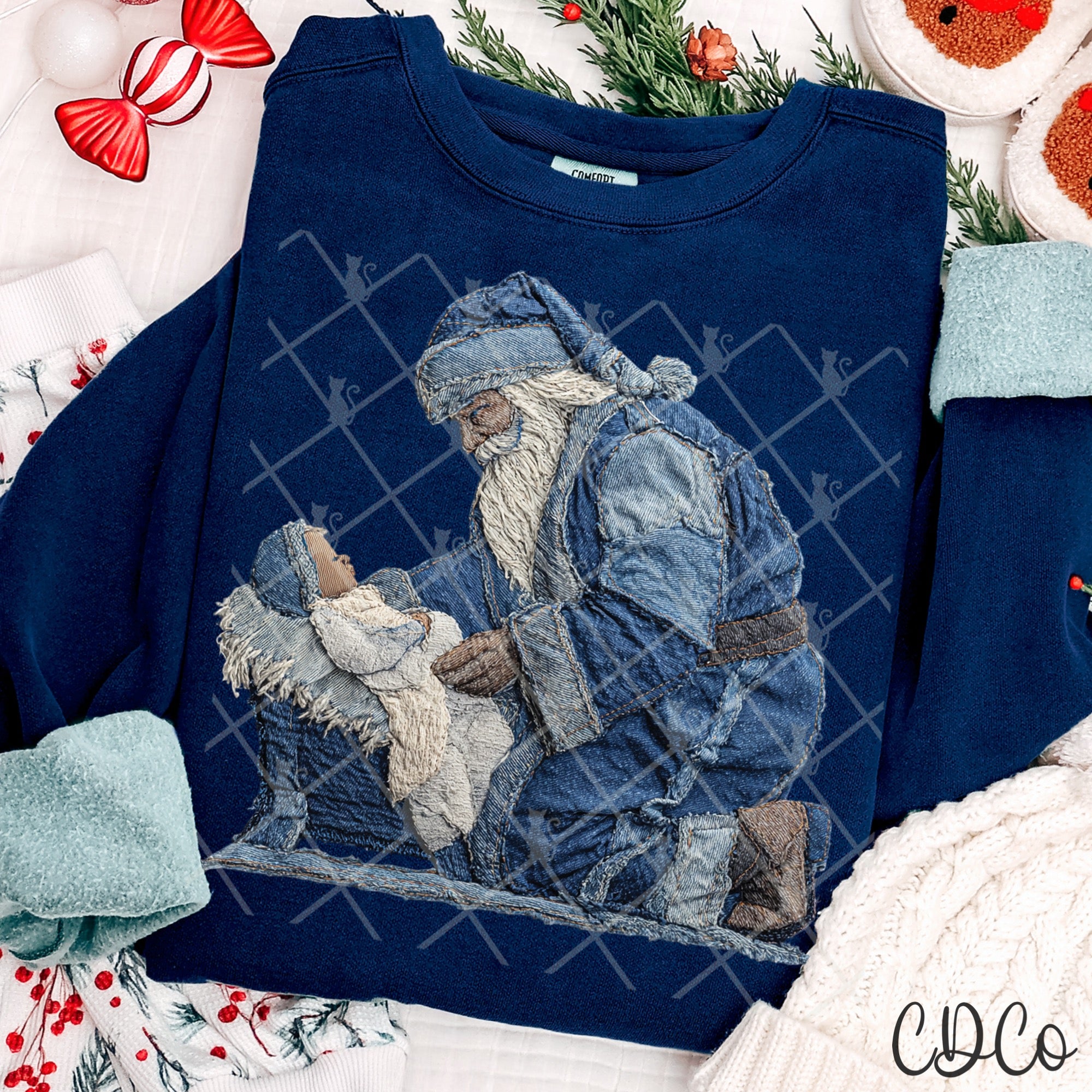 Santa Jesus - 8236 DTF