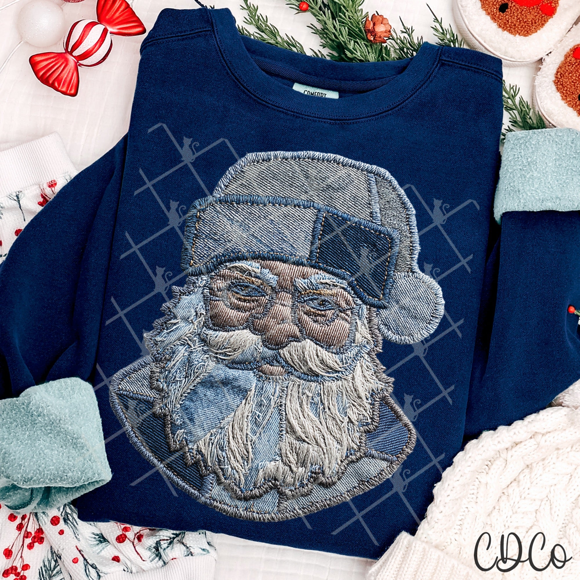 Santa Head - 8238 DTF