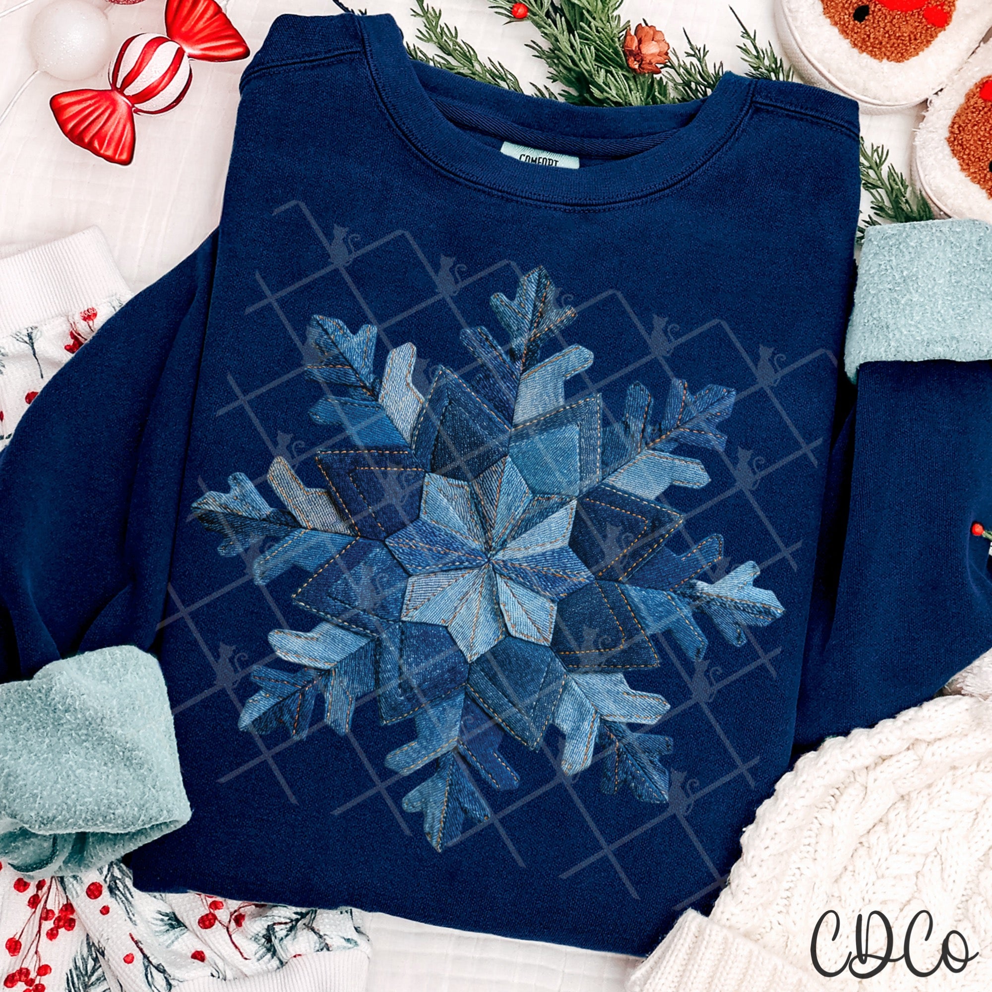 Snow Flake - 8240 DTF