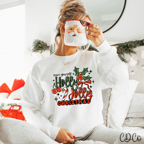 Have Yourself A Holly Jolly Christmas - 8257 DTF