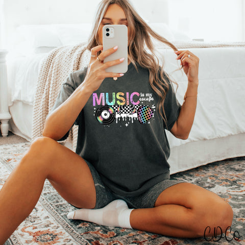 Music Is my Escape  - 8285 DTF