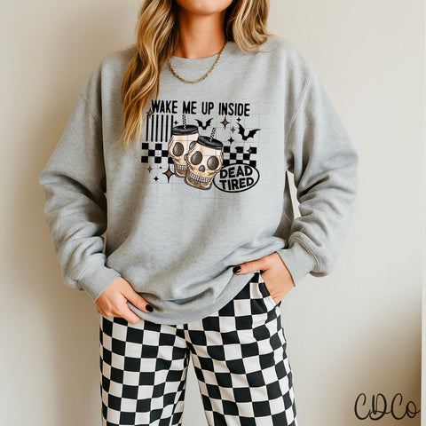 Wake Me Up Inside / Black - 8336 DTF