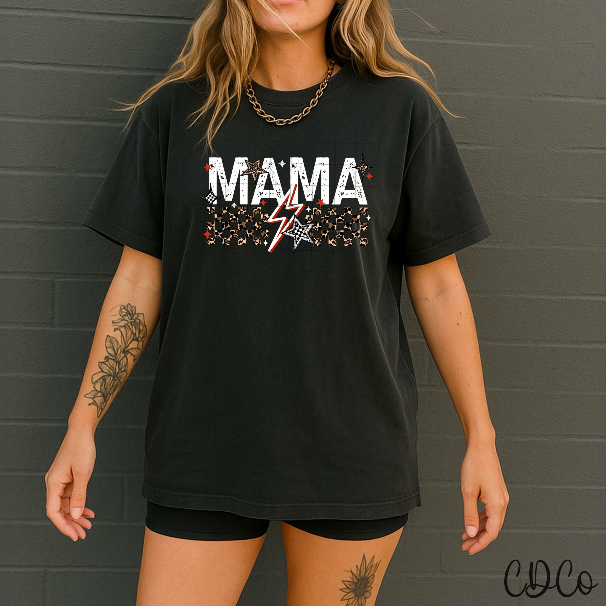 Mama / White - 8337 DTF