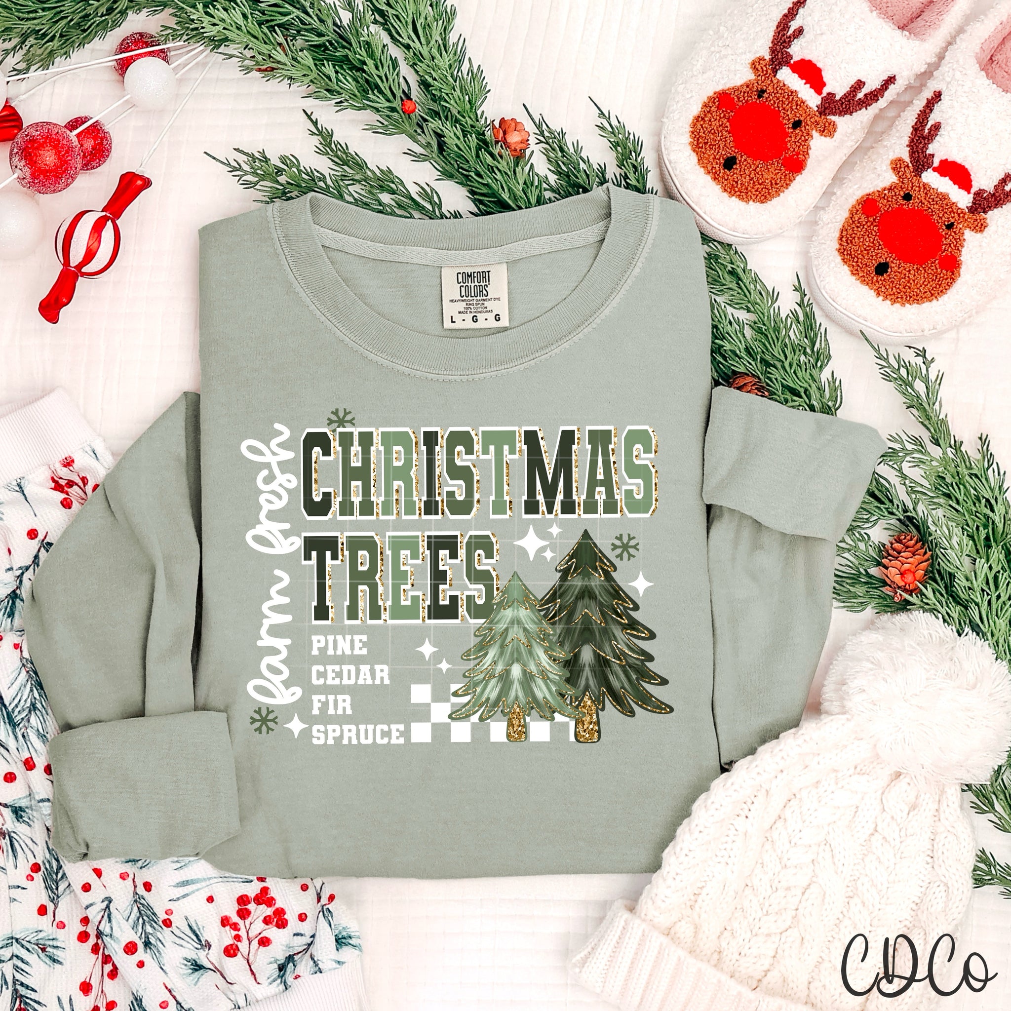 Christmas Trees - 8340 DTF