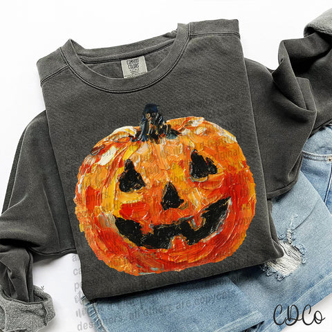 Painted Jack O Lantern 6565 DTF