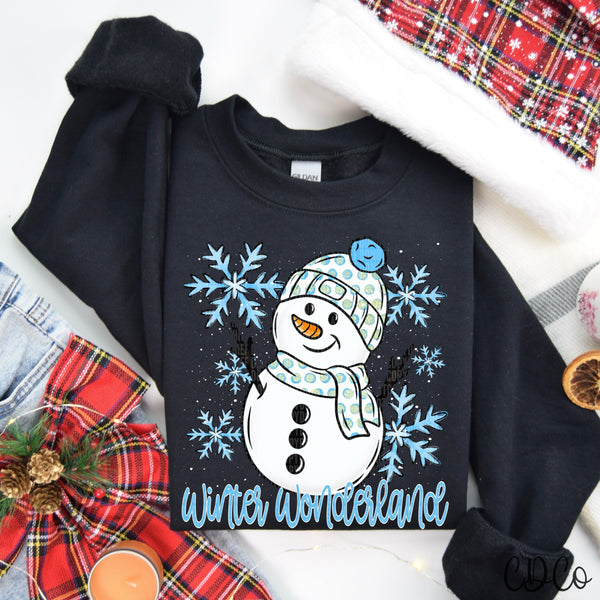 Winter Wonderland Snowman  8360 DTF