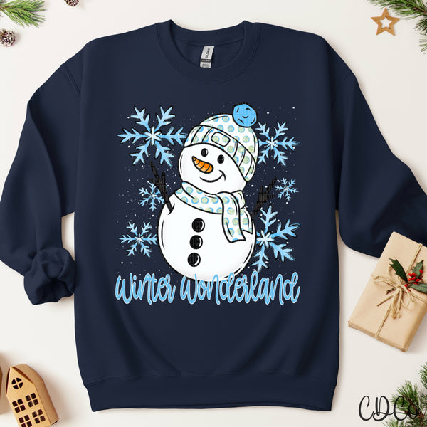 Winter Wonderland Snowman  8360 DTF