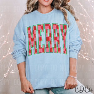 Merry Checkered Christmas 6644 DTF