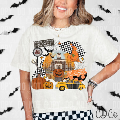 Halloween Collage HT 6655 DTF