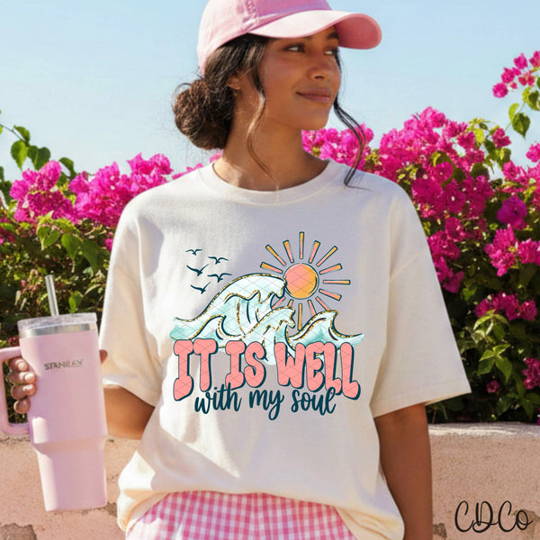 It Is Well With My Soul - 9623 DTF - Chase Design Co.