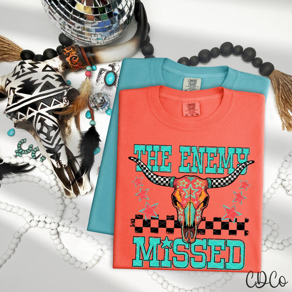 The Enemy Missed - 9632 DTF - Chase Design Co.