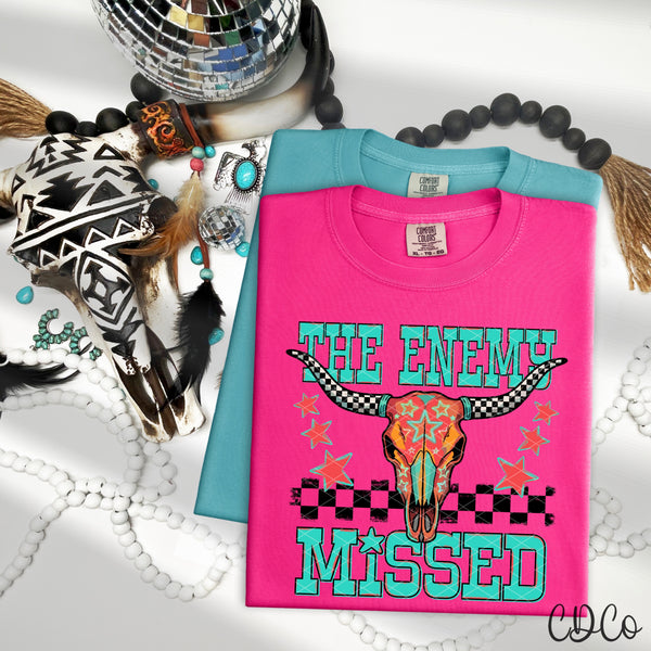 The Enemy Missed - 9632 DTF - Chase Design Co.