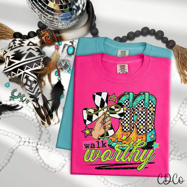 Walk Worthy - 9634 DTF - Chase Design Co.