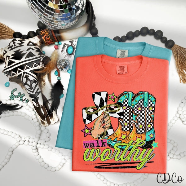 Walk Worthy - 9634 DTF - Chase Design Co.