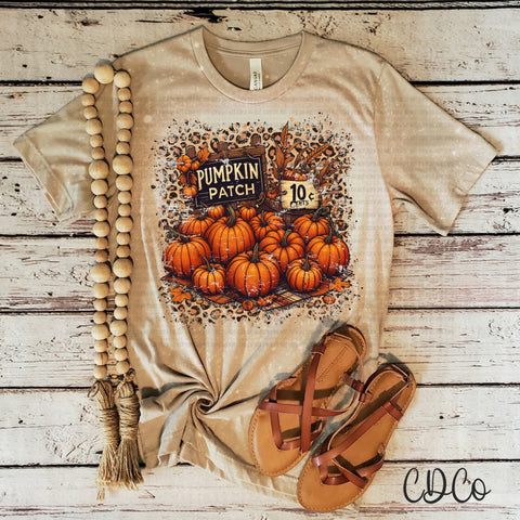 Pumpkin Patch Leopard Splatter 6699 DTF