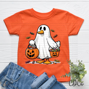 Duck Ghost Costume Halloween Candy 6704 DTF