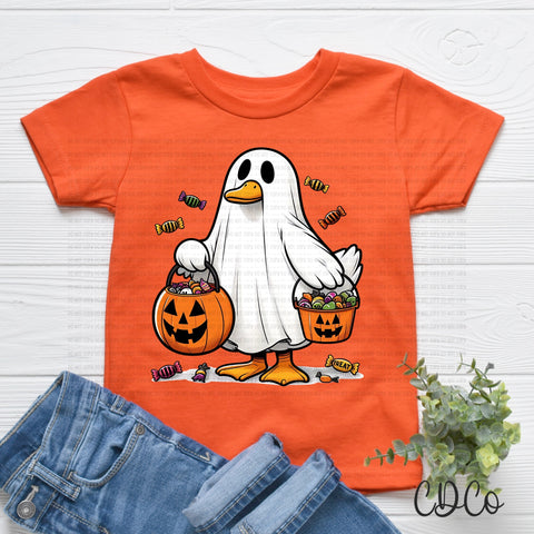 Duck Ghost Costume Halloween Candy 6704 DTF