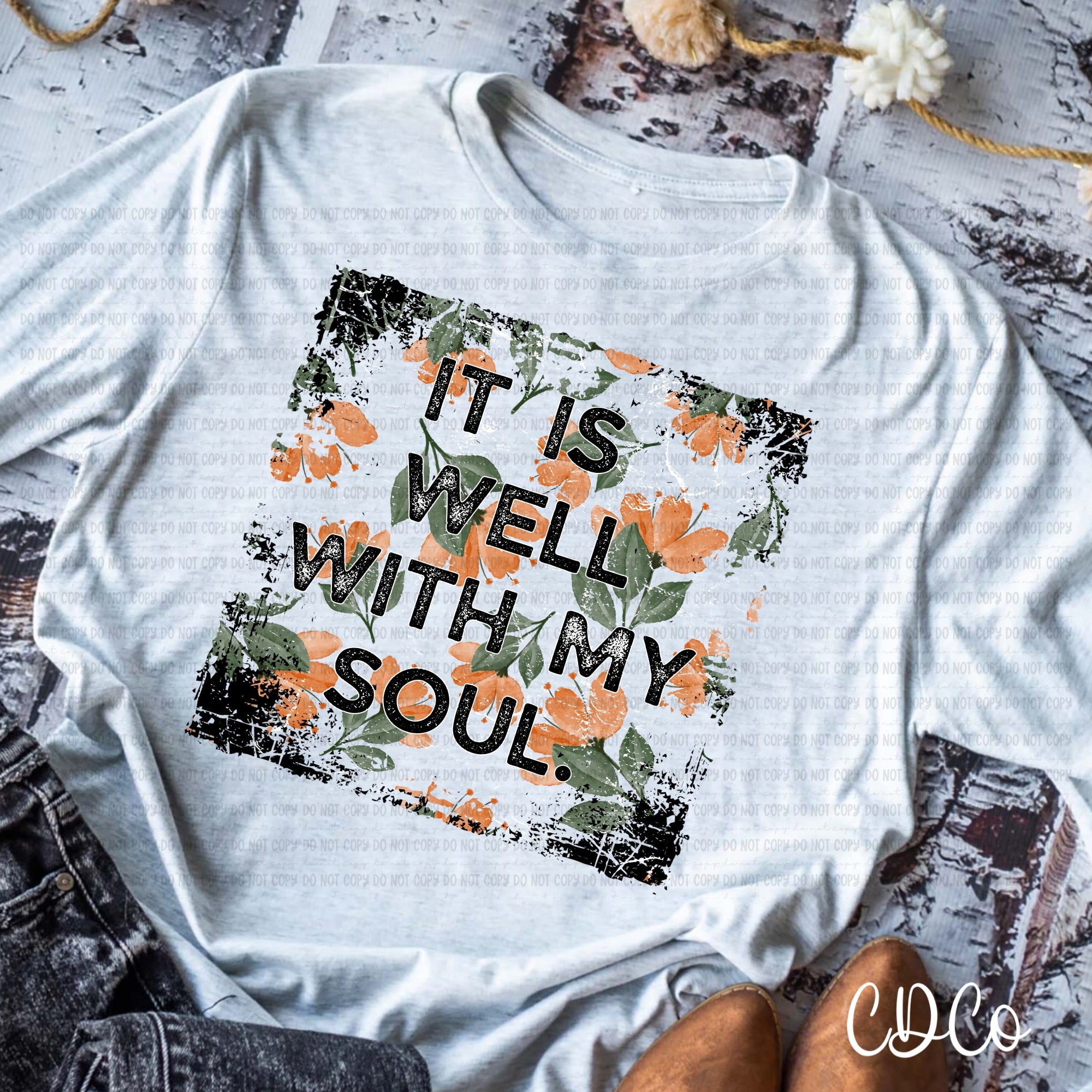It Is Well With My Soul 6719 DTF