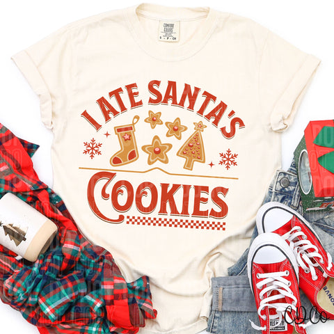 I Ate Santa's Cookies 6667 DTF